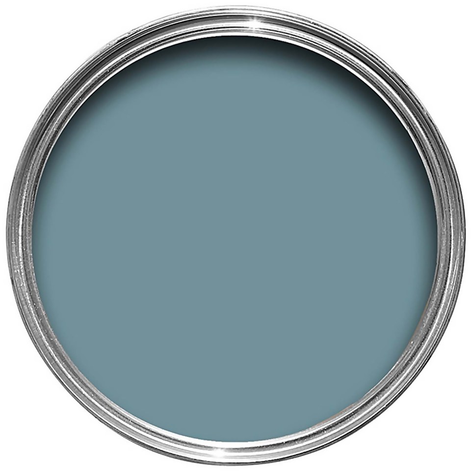 Farrow & Ball Modern Matt Emulsion Paint Stone Blue No.86 - 2.5L
