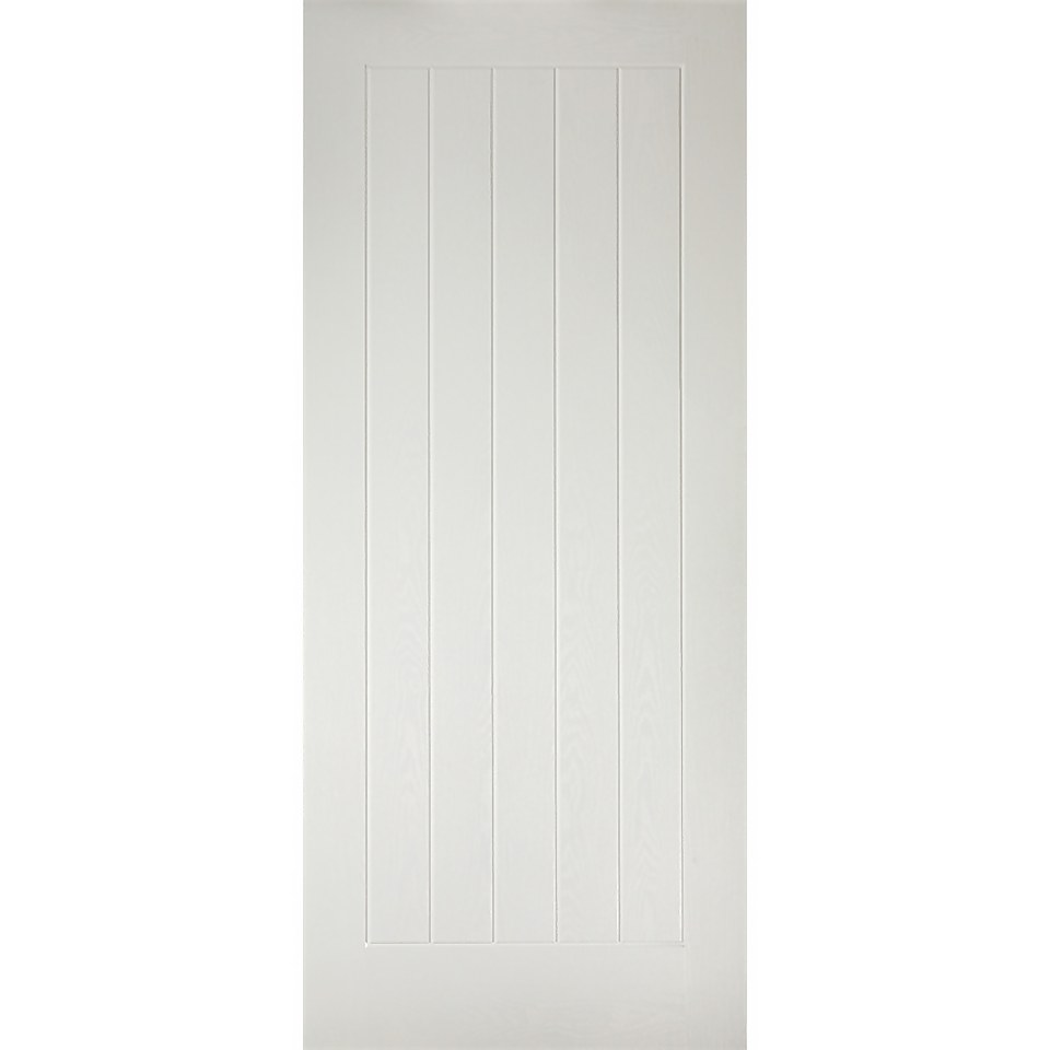 Mexicano External White GRP Door - 813 x 2032mm