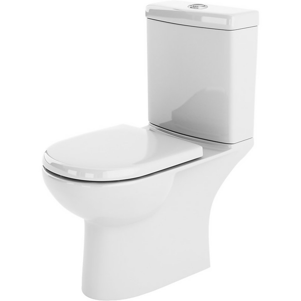 Balterley Ridley Compact Pan, Cistern and Soft Close Toilet Seat