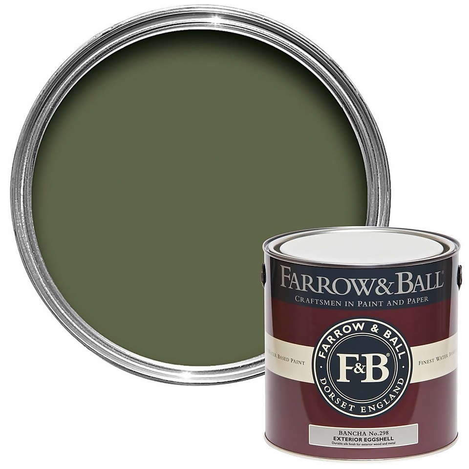 Farrow & Ball Exterior Eggshell Paint Bancha No.298 - 2.5L
