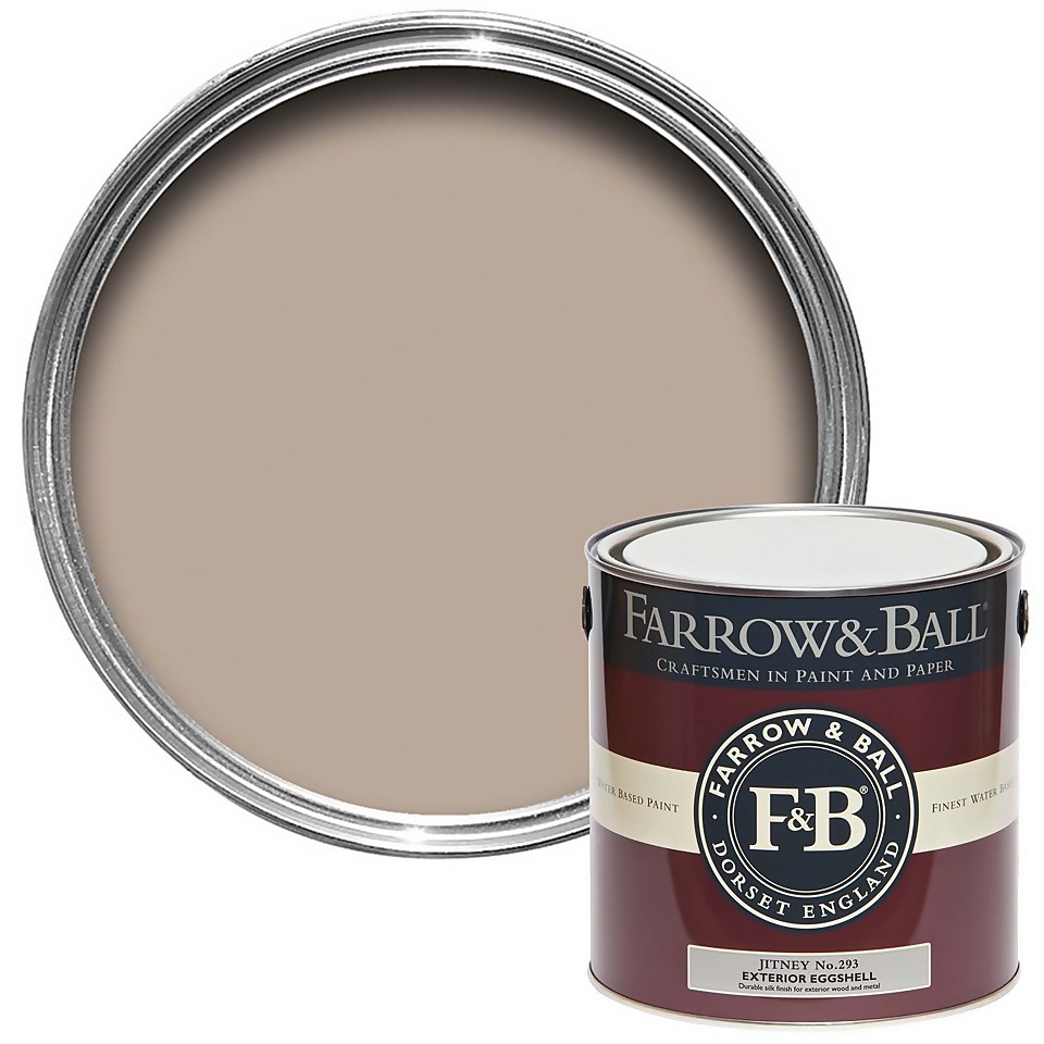 Farrow & Ball Exterior Eggshell Paint Jitney No.293 - 2.5L