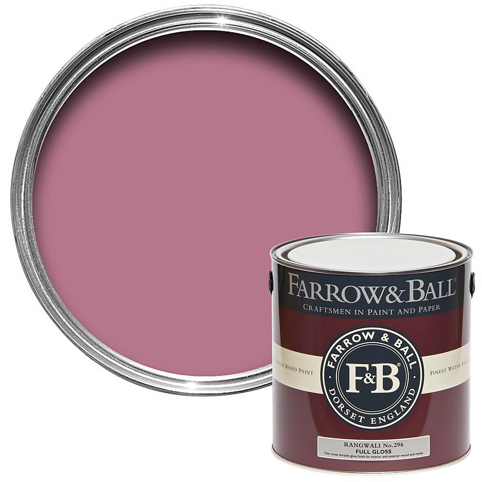 Farrow & Ball Full Gloss Paint Rangwali No.296 - 2.5L