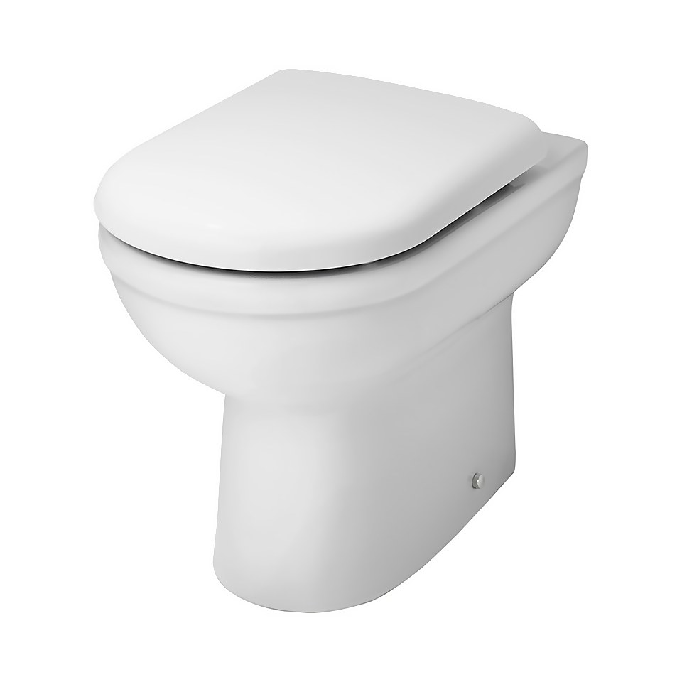 Balterley Vito Comfort Height BTW Pan and Soft Close Toilet Seat