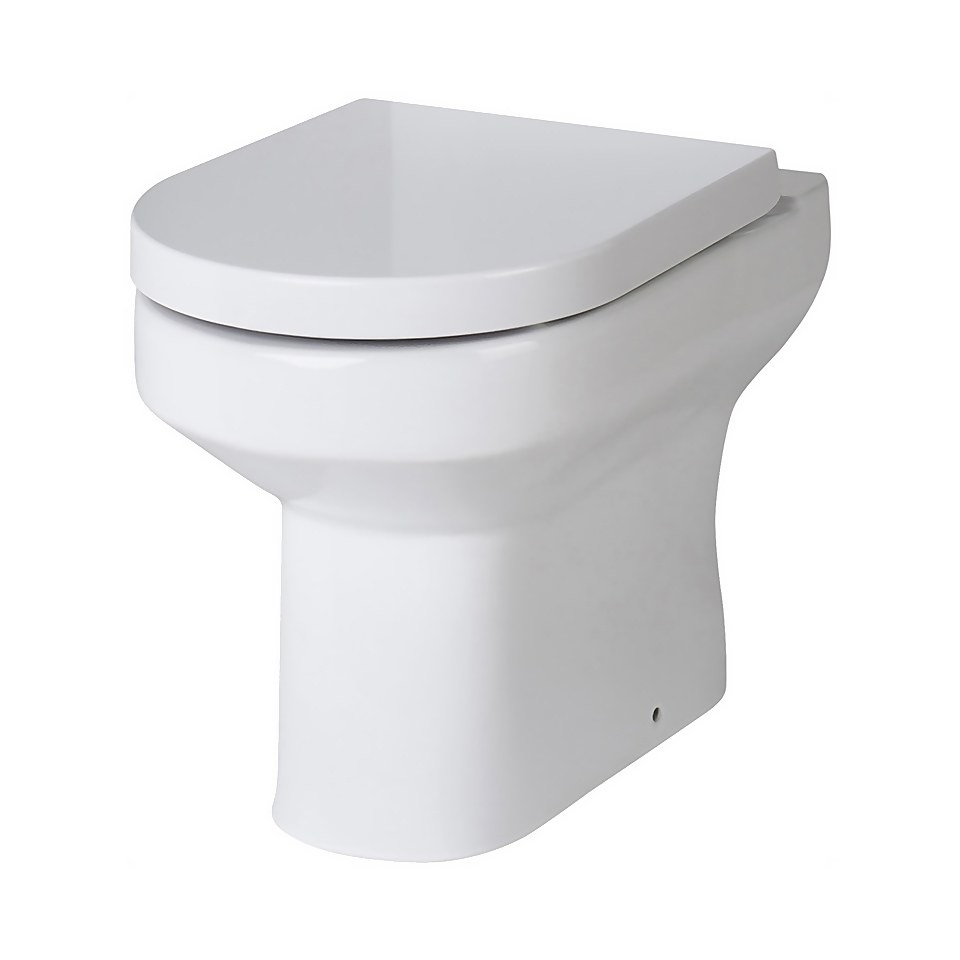 Balterley Vision Back To Wall Pan and Soft Close Toilet Seat