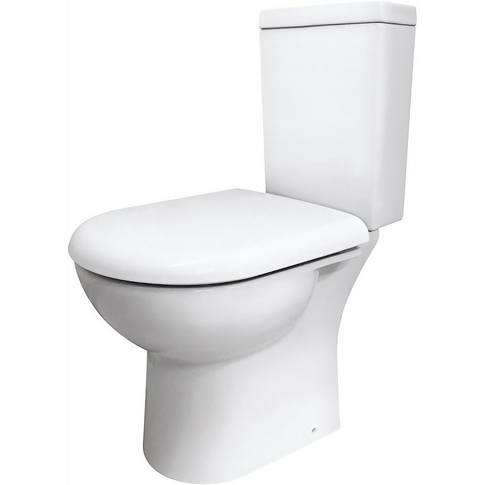Balterley Short Projection WC Pan and Soft Close Toilet Seat