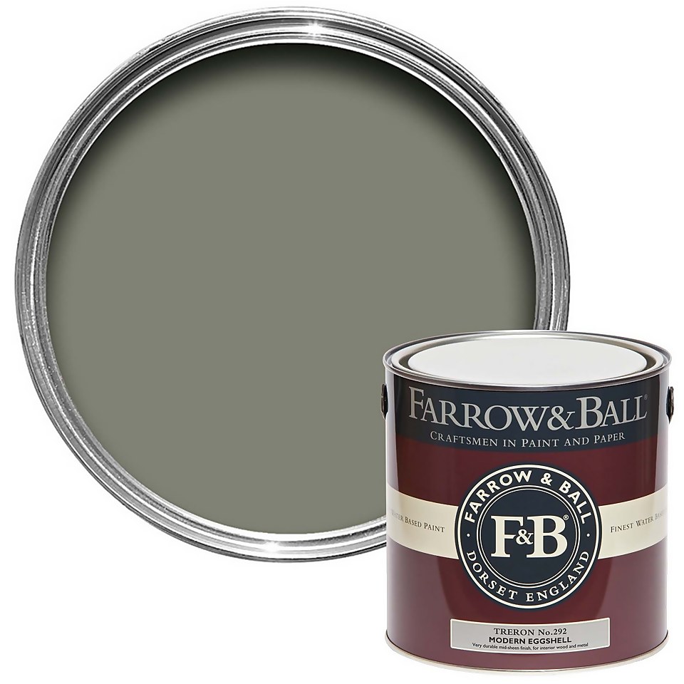 Farrow & Ball Modern Eggshell Paint Treron No.292 - 2.5L