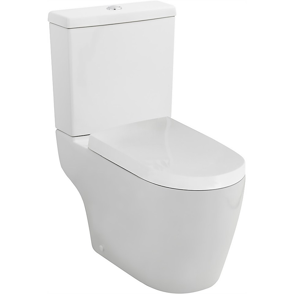 Balterley Round WC Pan, Cistern and Soft Close Toilet Seat