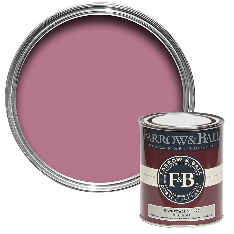 Farrow & Ball Full Gloss Paint Rangwali No.296 - 750ml