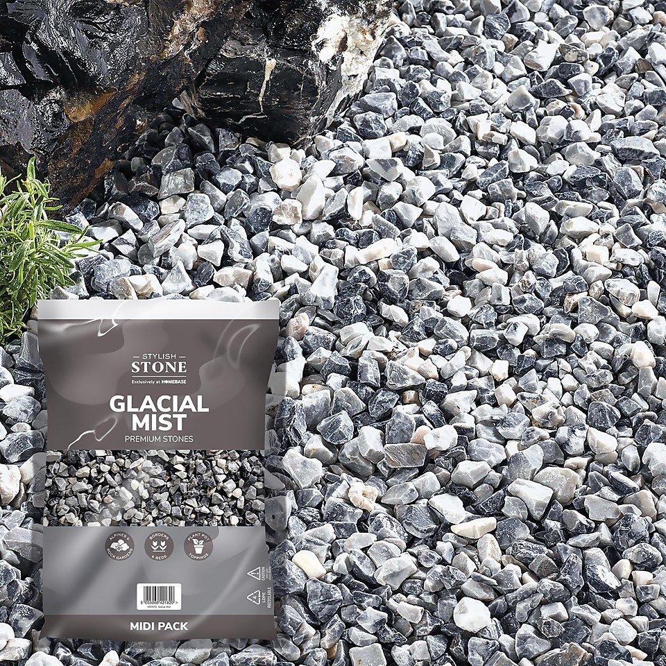 Stylish Stone Glacial Mist, Midi Pack - 9kg