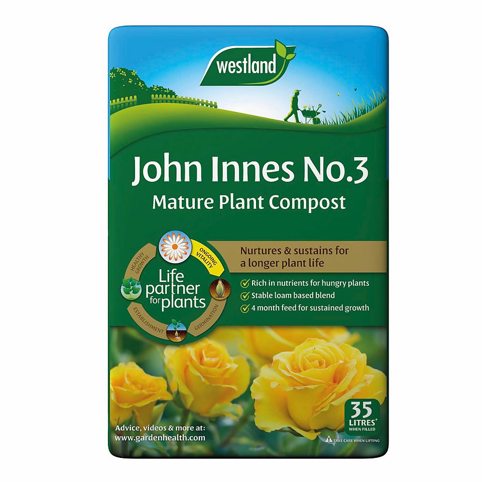 Westland John Innes Number 3 Mature Plant Compost - 35L