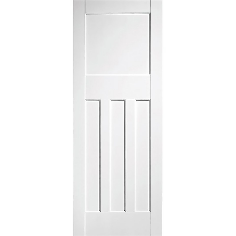 30's Style - White Primed Internal Door - 1981 x 610 x 35mm