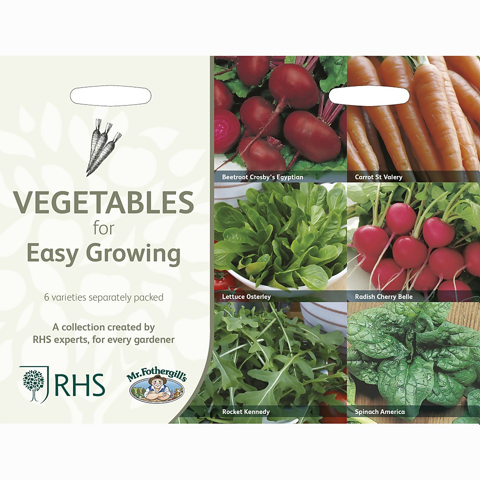 RHS Vegetables for Easy Growing Collection