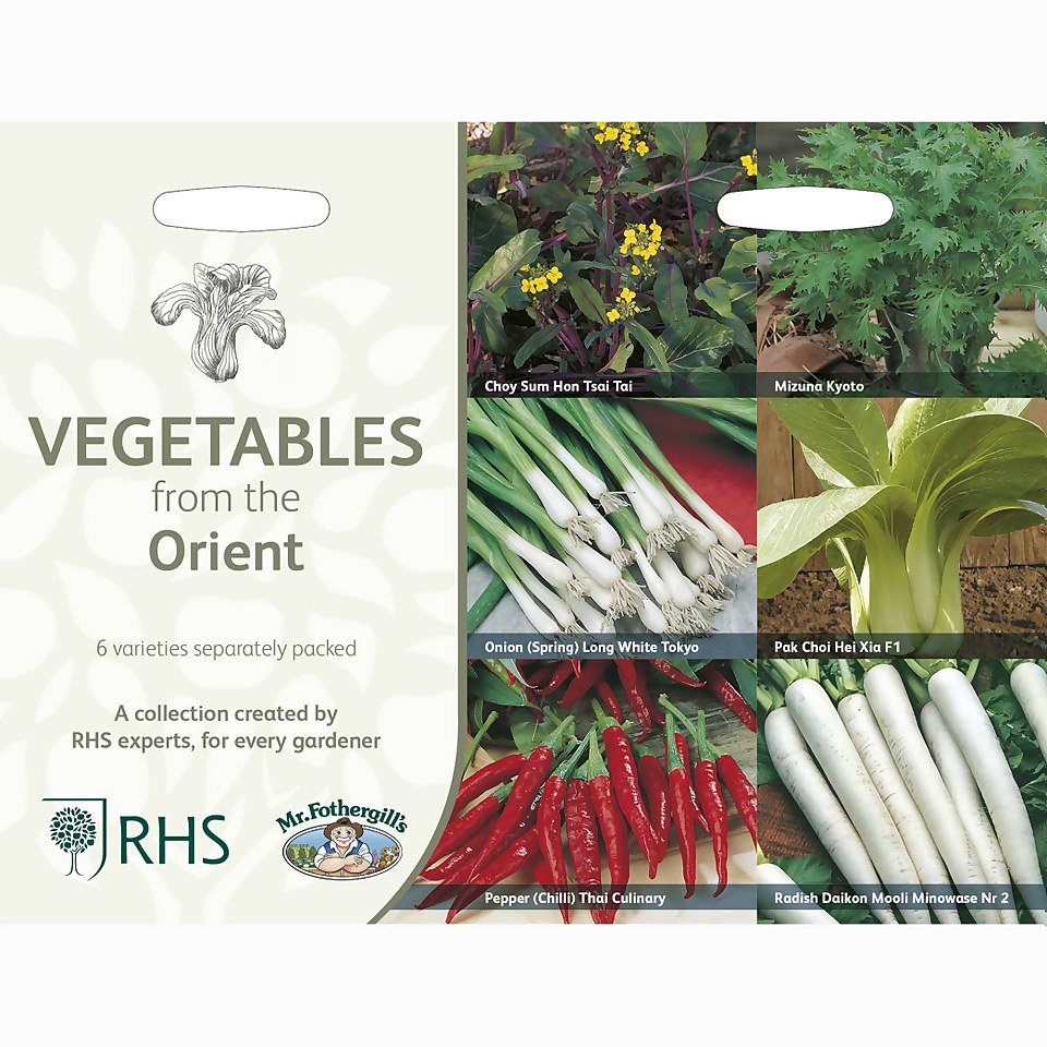 RHS Vegetables from the Orient Collection
