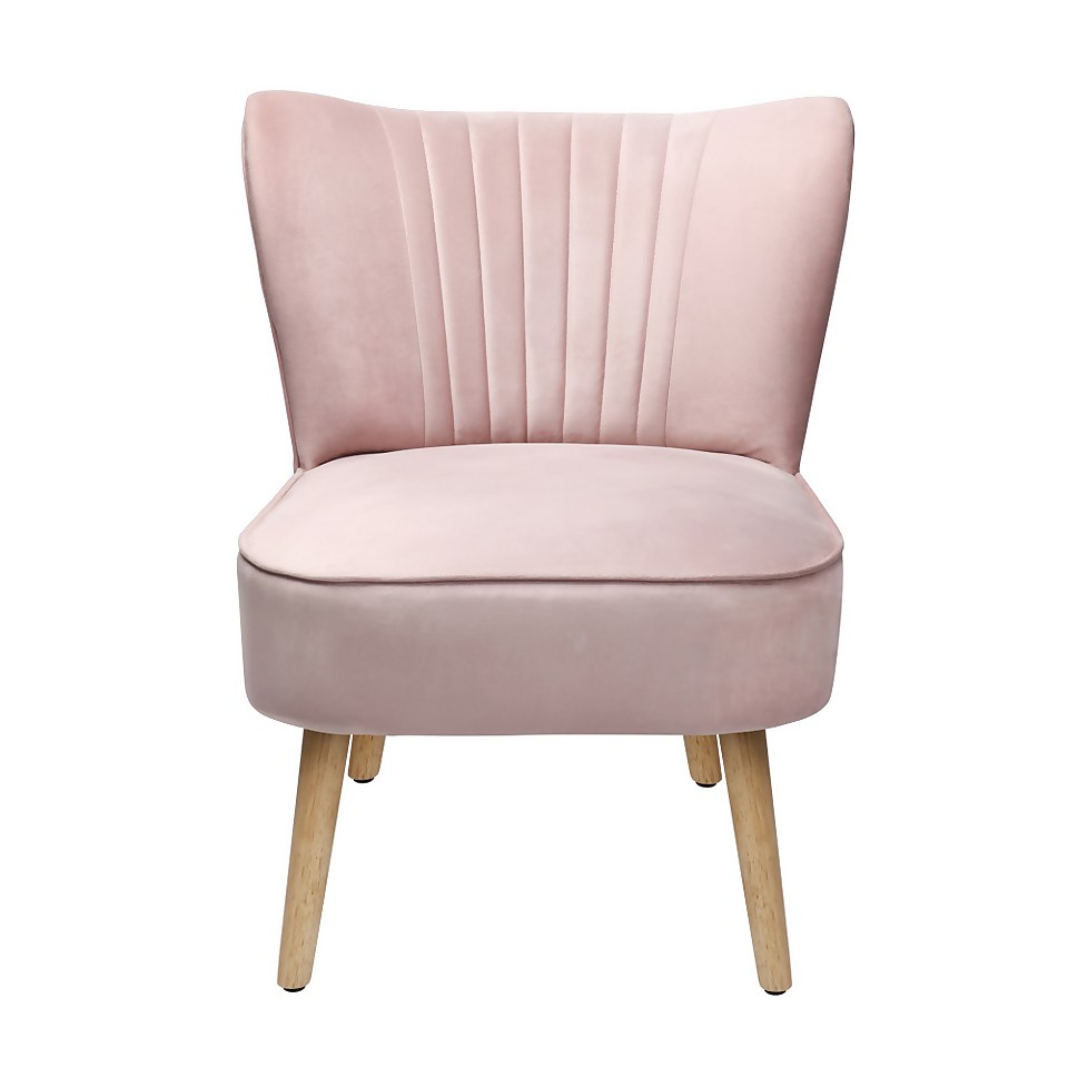 The Occasional Chair - Dark Blush