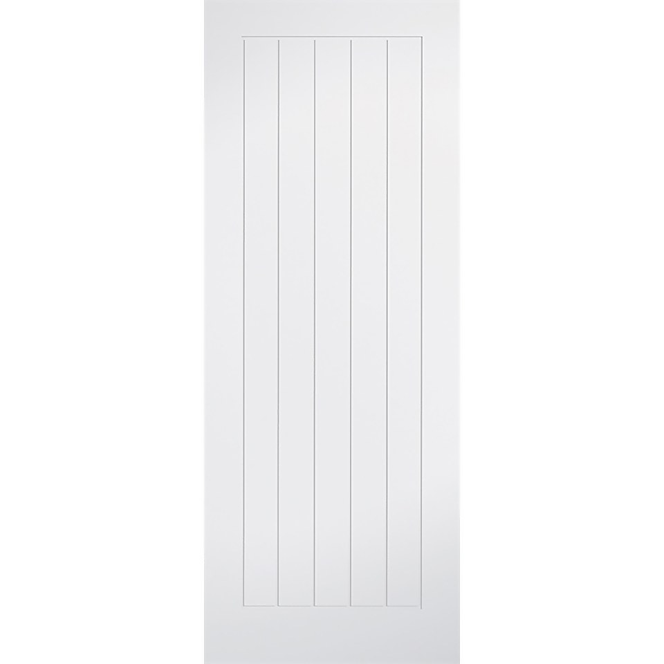 Mexicano - White Primed Internal Door - 1981 x 762 x 35mm