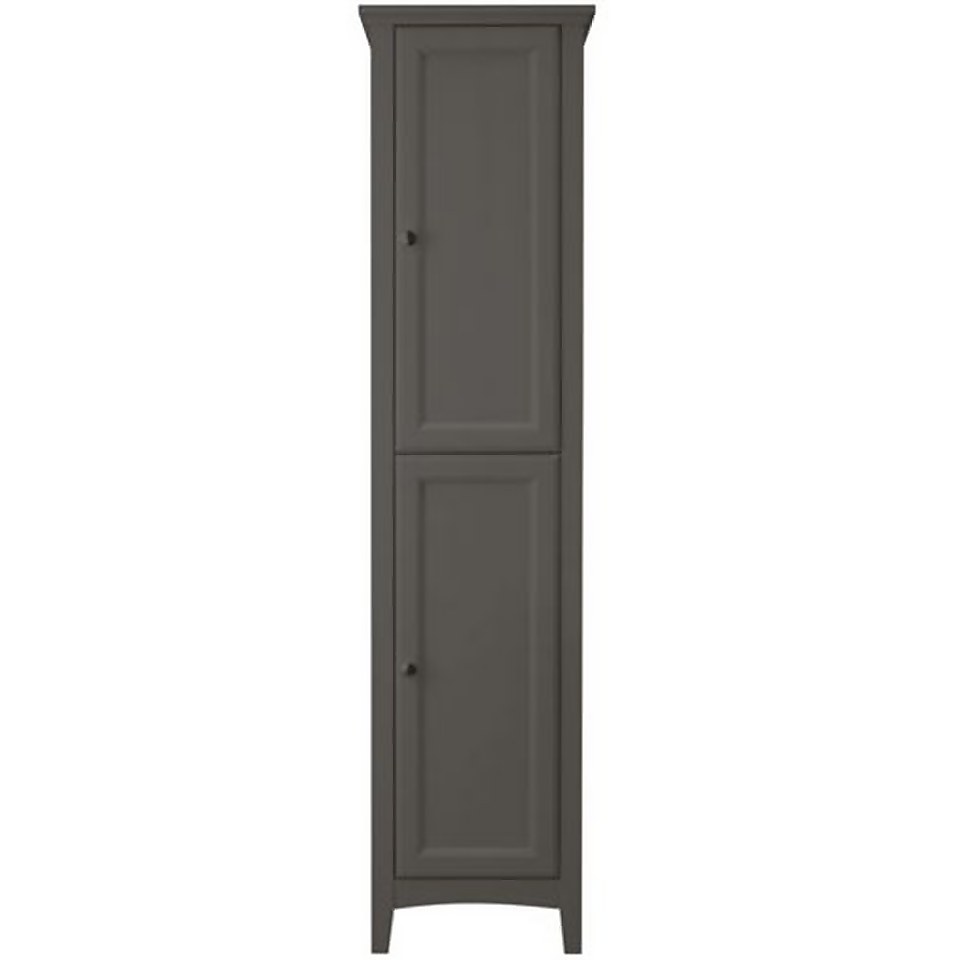 Bathstore Savoy 400mm Tall Floorstanding Cabinet - Charcoal Grey