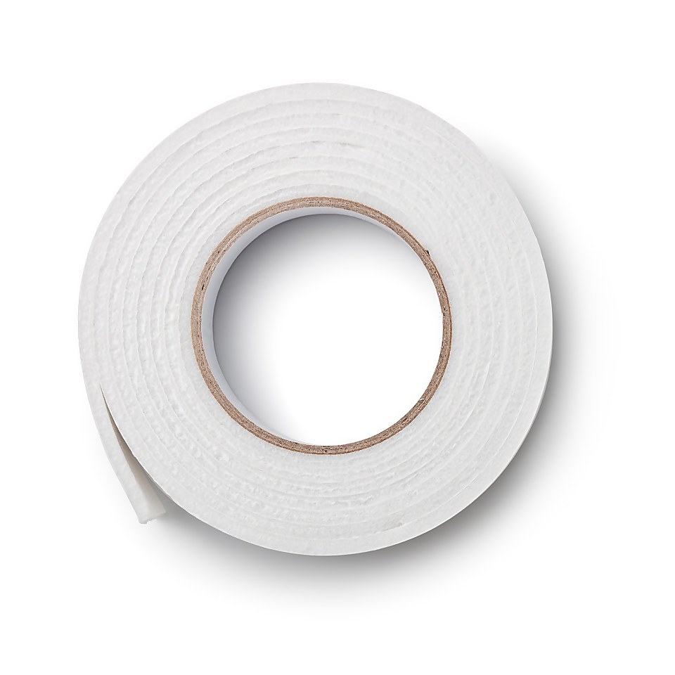 Tape for Fixing and Mounting Mirrors, Pictures, Bathroom Accessories etc. 19mm x 3m