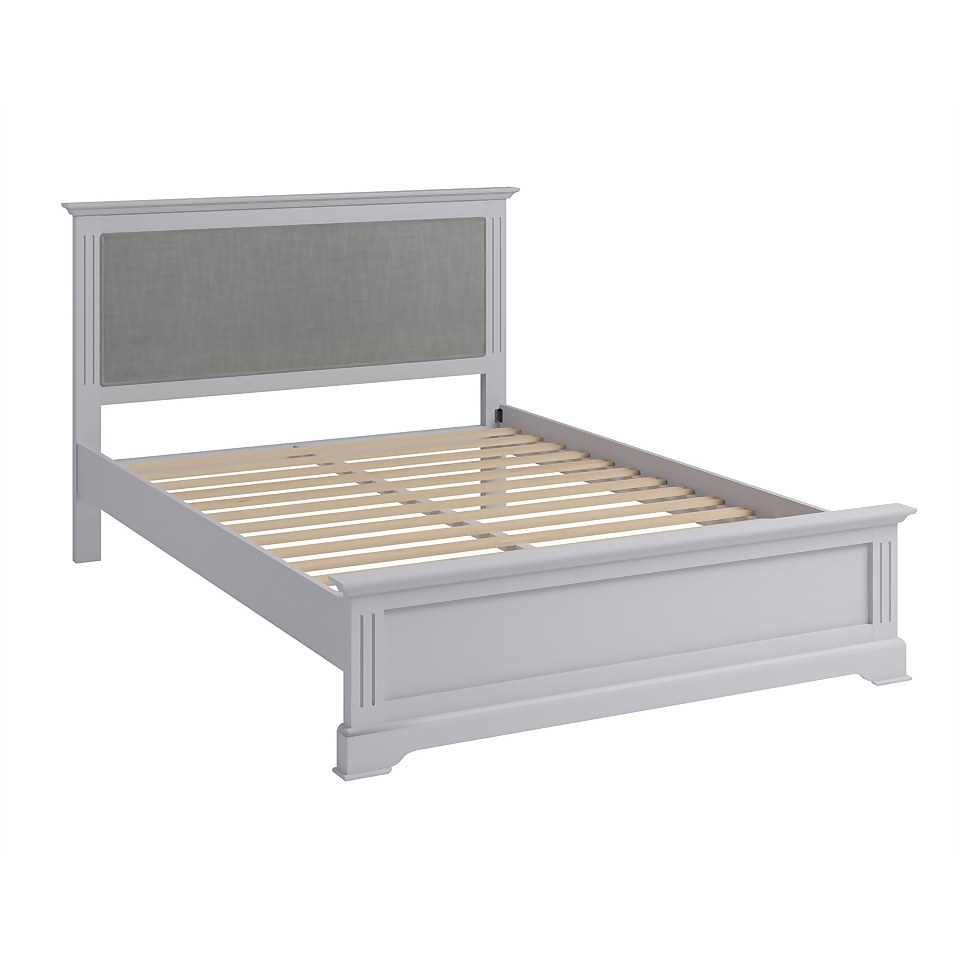 Camborne Double Bed Frame - Grey