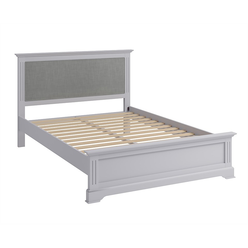 Camborne Kingsize Bed Frame - Grey