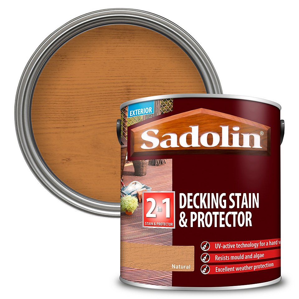 Sadolin Red Cedar Decking & Stain Protector - 2.5L
