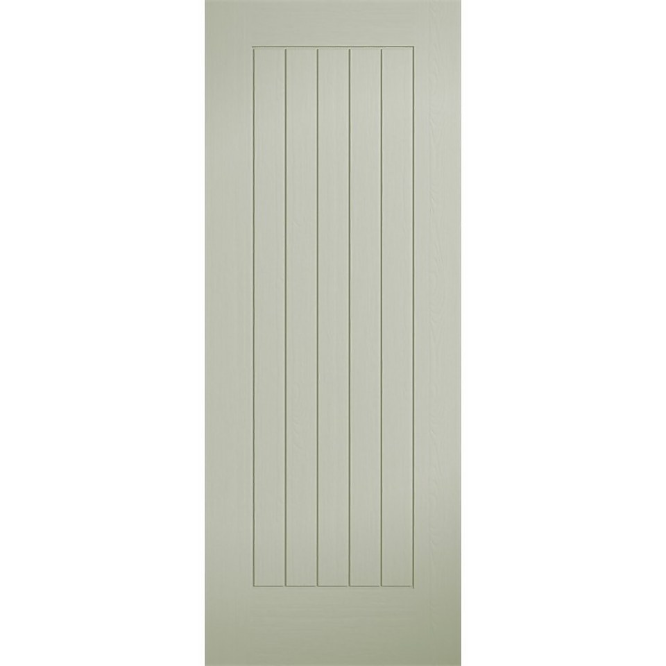 Norfolk - Sage - Composite Exterior Door - 2032 x 813 x 44