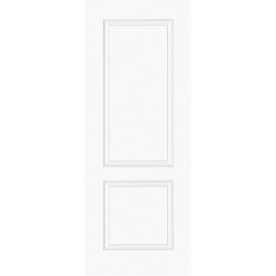 Bruges - Prefinished White Internal Fire Door - 1981 x 762 x 44mm