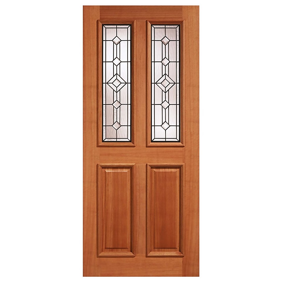 Derby - Hardwood Glazed Exterior Door - 2032 x 813 x 44mm