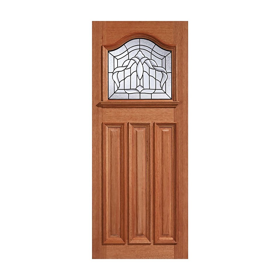 Estate Crown - Hardwood Glazed Exterior Door - 1981 x 762 x 44mm