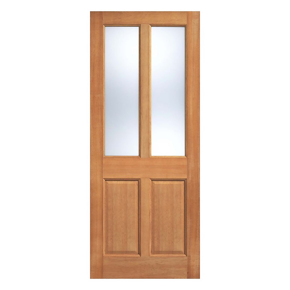 Malton - Hardwood Exterior Door - Clear Glazed - 2032 x 813 x 44mm