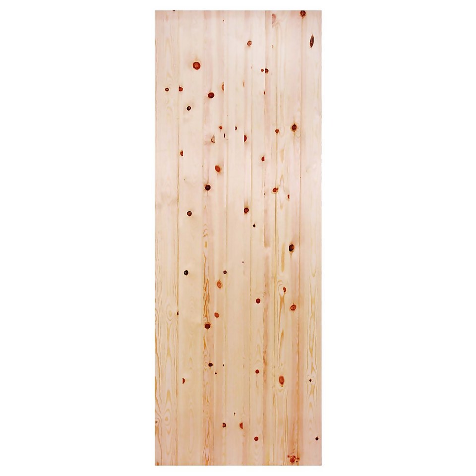 Ledge & Brace - Redwood Exterior Door - 1981 x 686 x 38mm