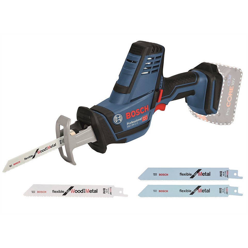 Bosch Pro 18V Reciprocating Saw (No Batteries Included)