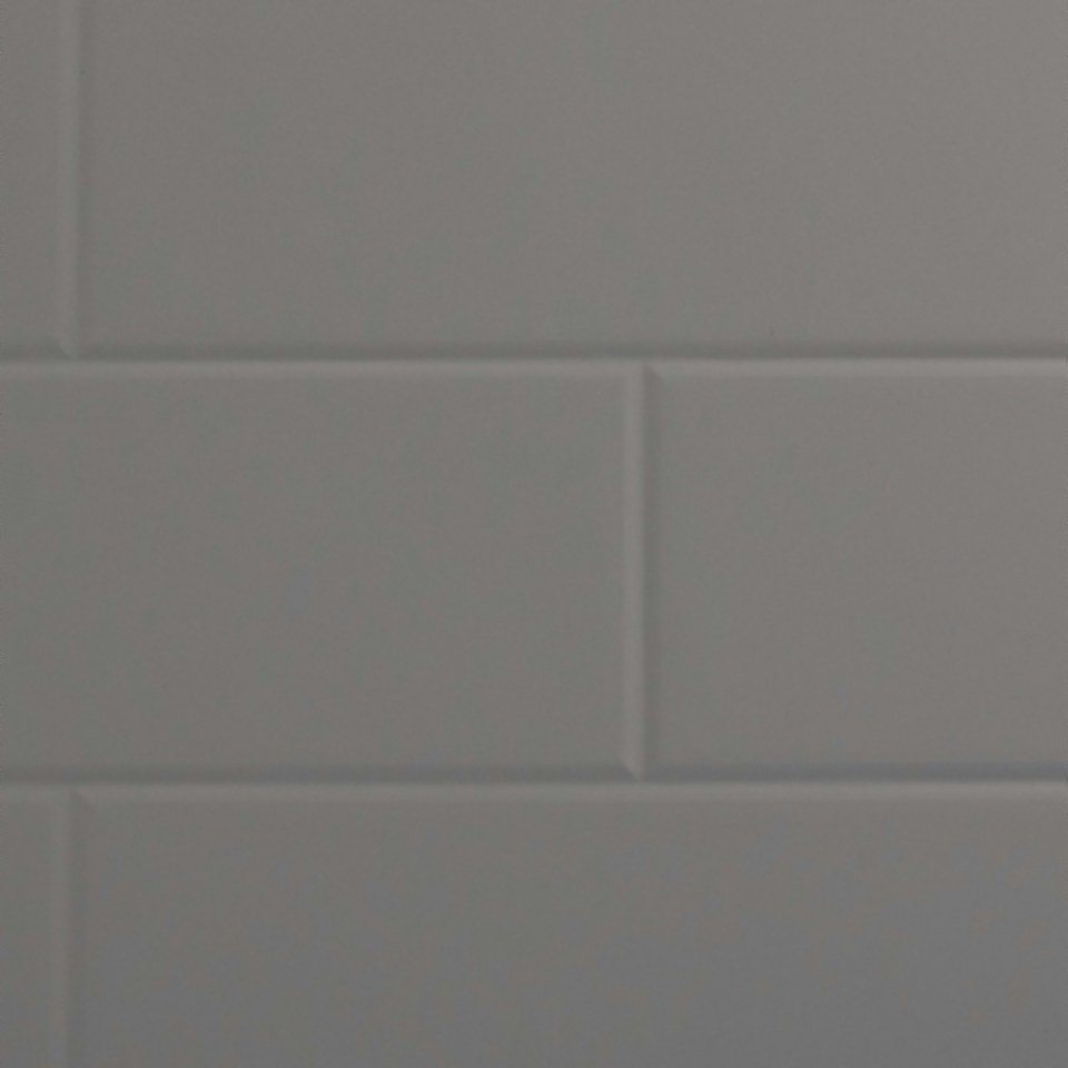 Wetwall Grey 2 Sided Wall Kit - Composite