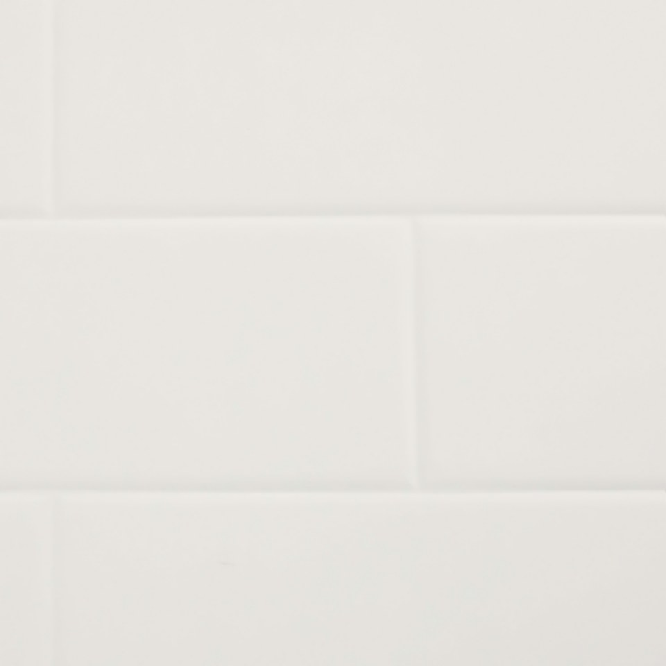 Wetwall White 2 Sided Shower Kit - Composite