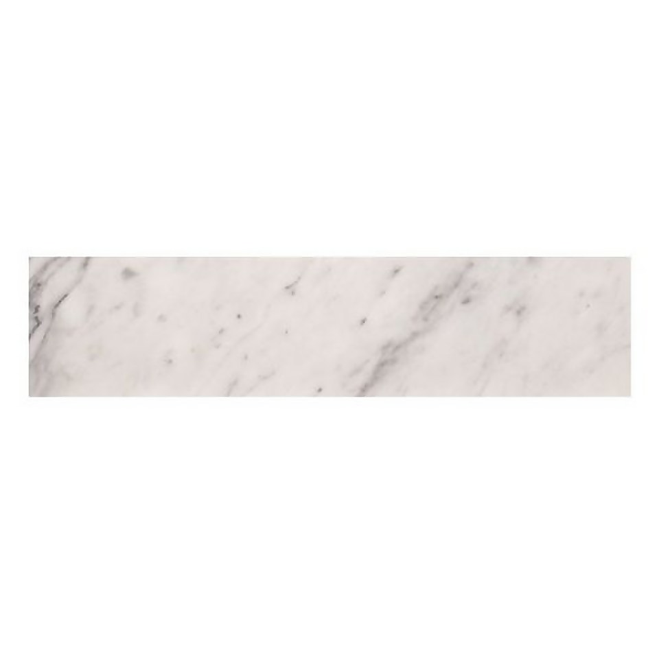 Bathstore Savoy Toilet Worktop - Carrara Marble