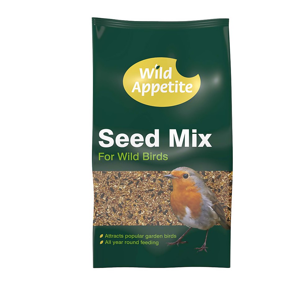 Wild Appetite Seed Mix for Wild Birds - 1.5kg