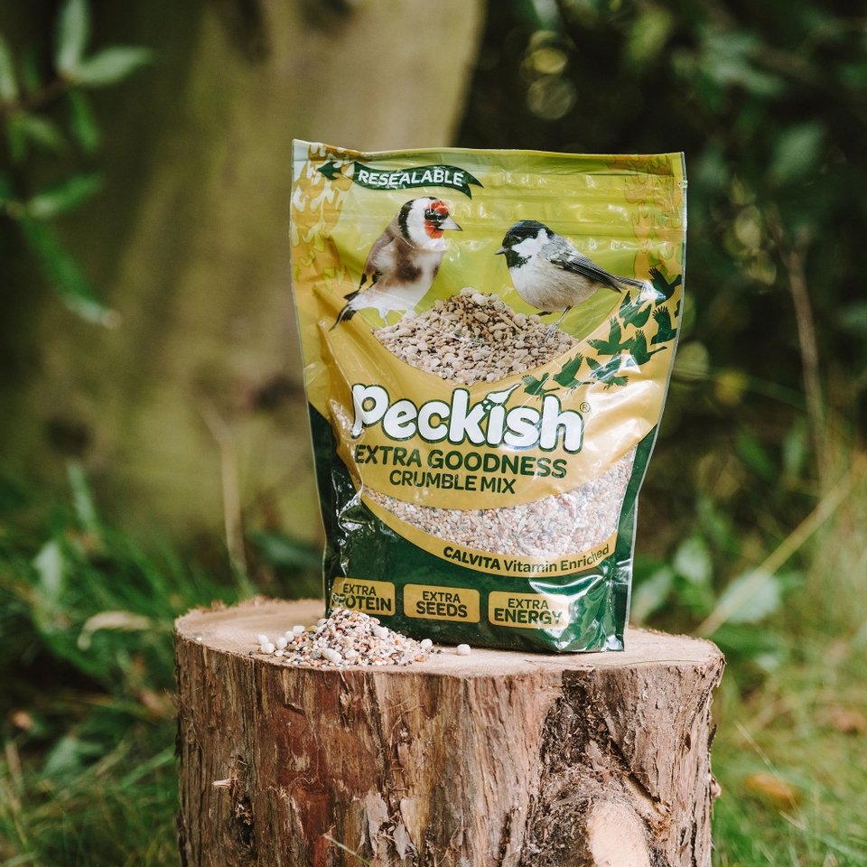 Peckish Extra Goodness Crumble Feed for Wild Birds - 1kg