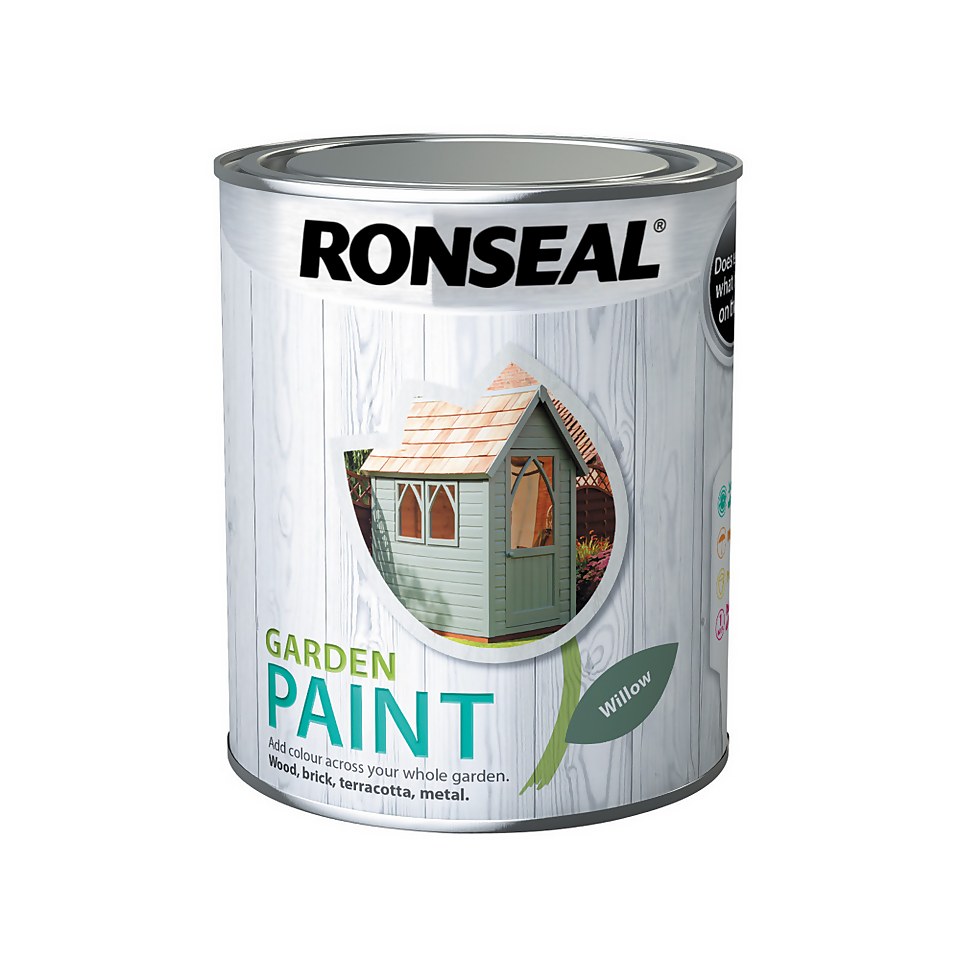 Ronseal Garden Paint Willow - 750ml