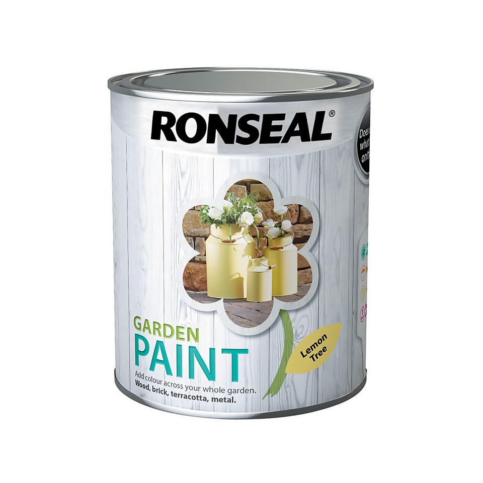 Ronseal Garden Paint Lemon Tree - 750ml