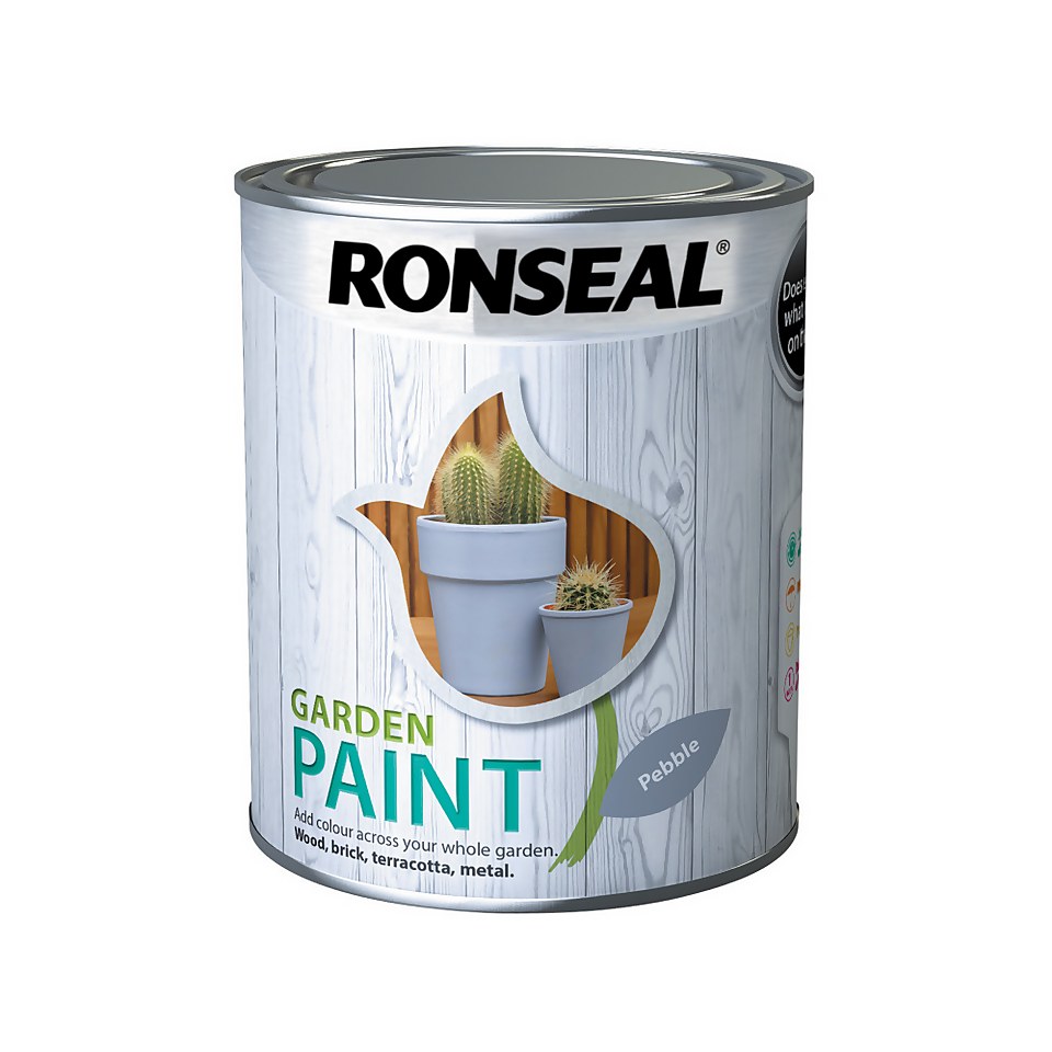 Ronseal Garden Paint Pebble - 750ml