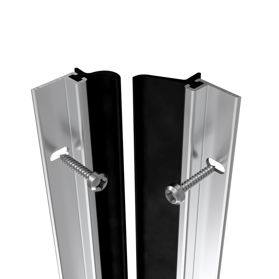 Stormguard Heavy Duty Around Door Set Draught Excluder Aluminium