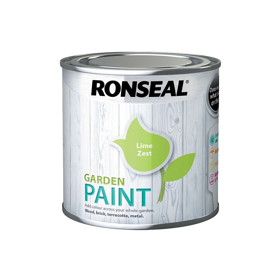 Ronseal Garden Paint Lime Zest - 250ml