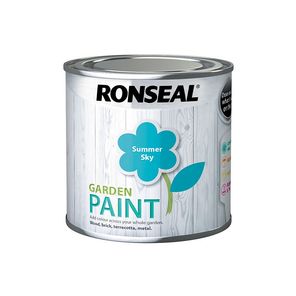 Ronseal Garden Paint Summer Sky - 250ml
