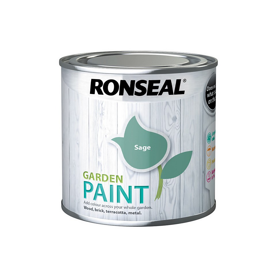 Ronseal Garden Paint Sage - 750ml