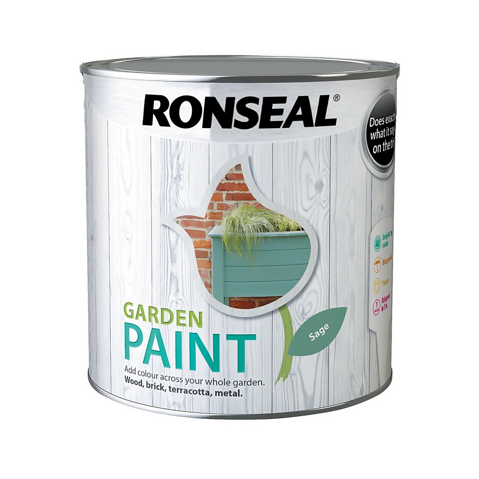 Ronseal Garden Paint Sage - 2.5L