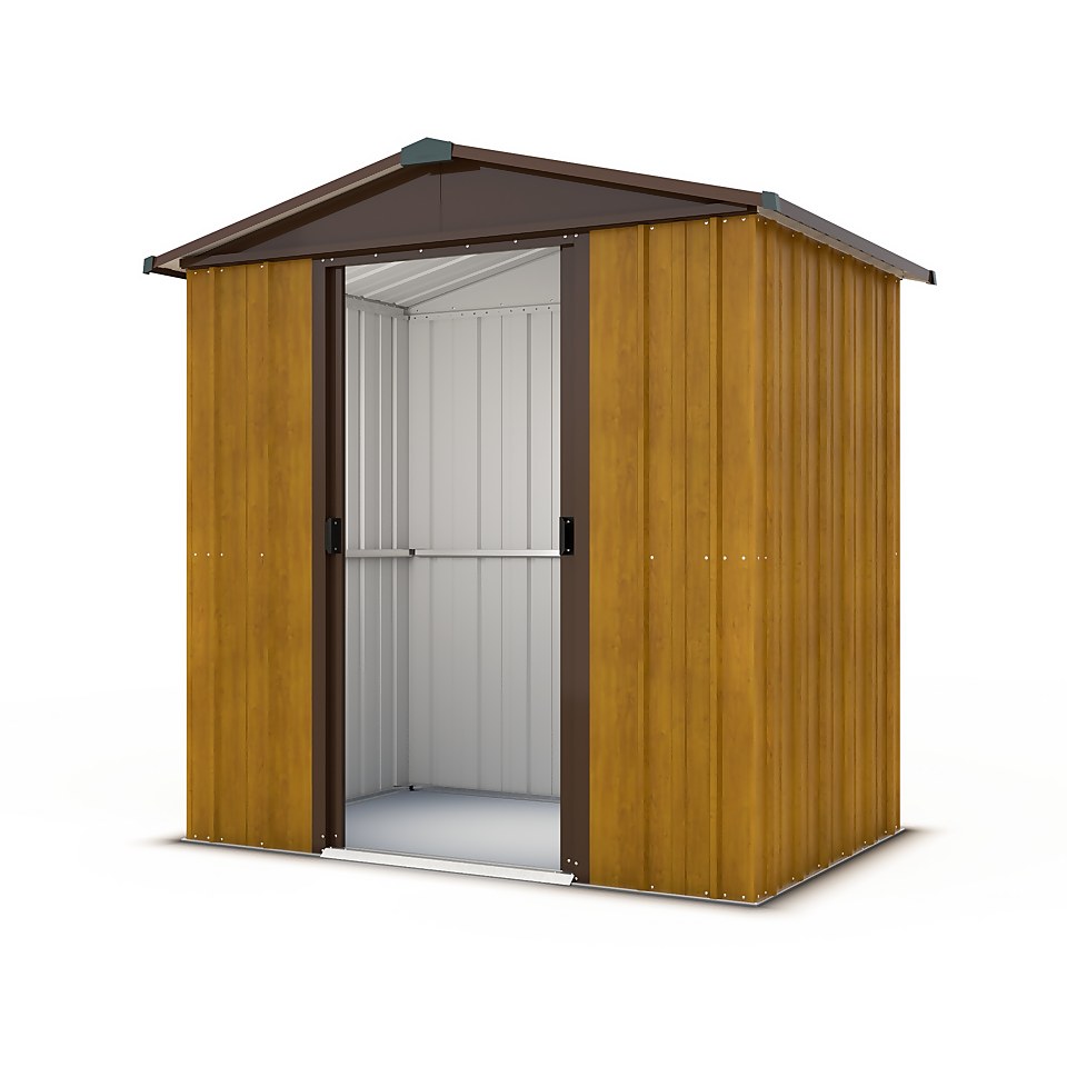 Yardmaster 6x4.5ft Wood Effect Shed