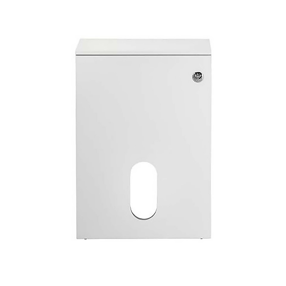 Bathstore Alpine Duo 600mm Toilet Unit (including Dual Cistern Fittings) - Gloss White