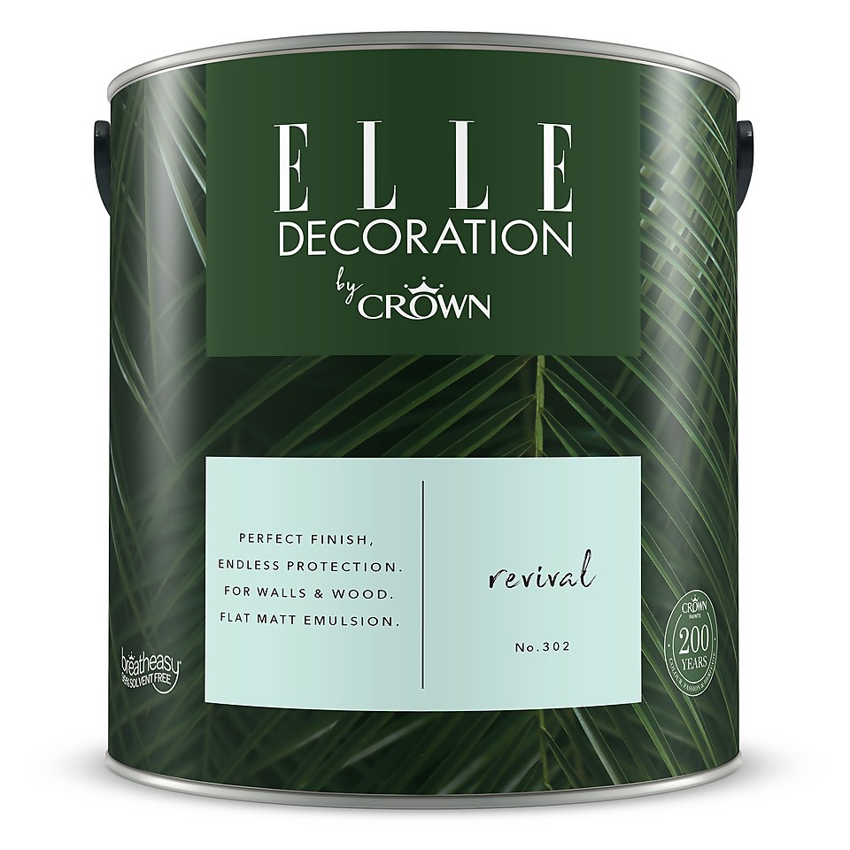 ELLE Decoration by Crown Flat Matt Paint Revival - 2.5L