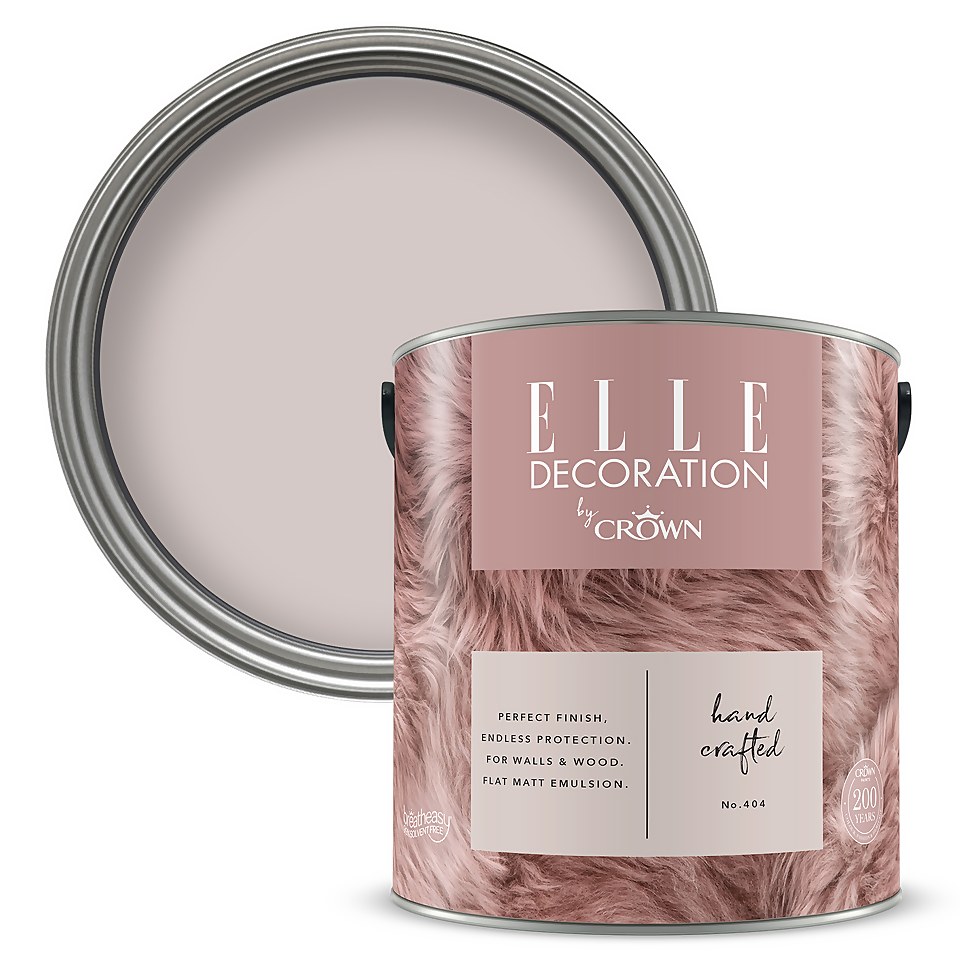 Elle Decoration By Crown Flat Matt Paint Hand Crafted L Homebase
