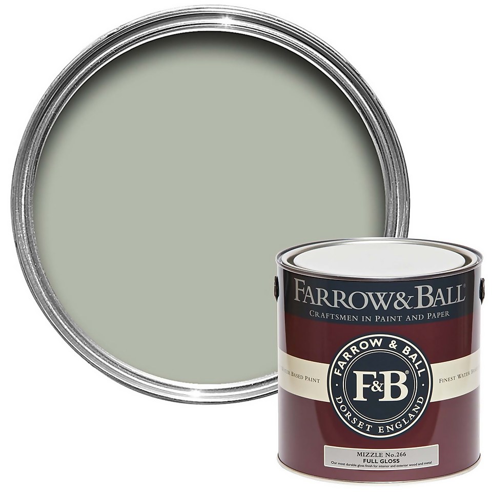 Farrow & Ball Full Gloss Mizzle No.266 - 2.5L