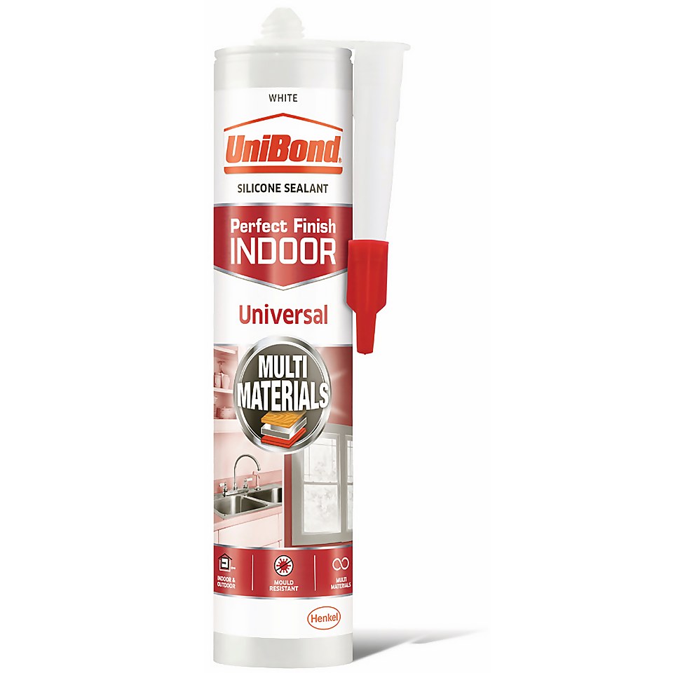 UniBond Universal Indoor Sealant White Cartridge 273g